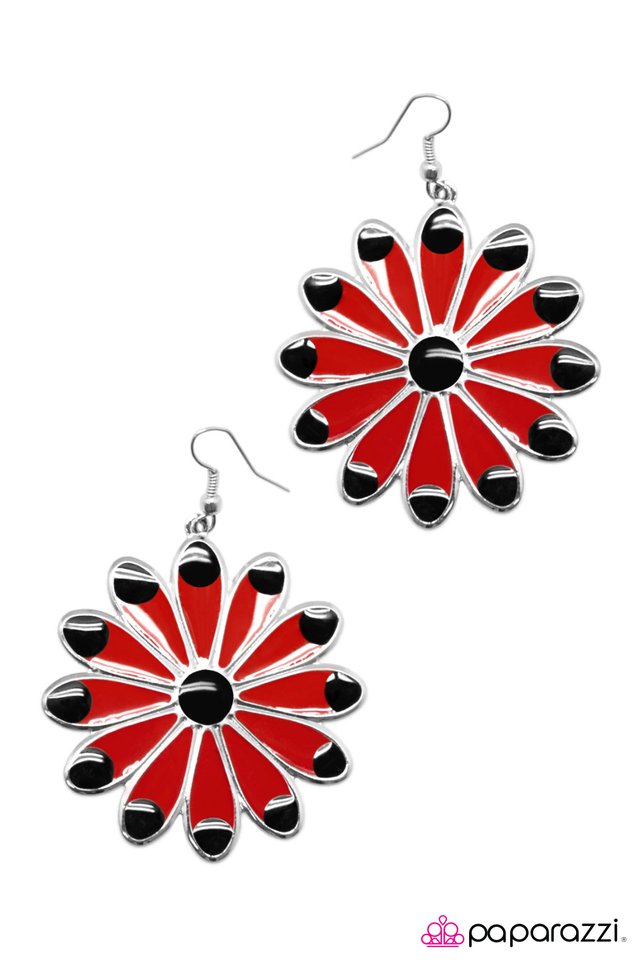 Paparazzi ♥ Blooming Beauty 3 - Multi ♥ Earrings