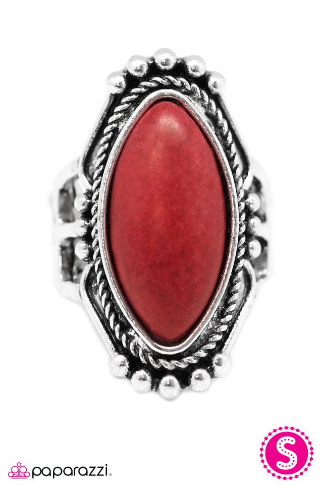 Paparazzi ♥ Long Live Cowgirls - Red ♥ Ring