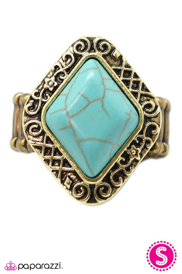 Paparazzi ♥ Incan Incantations - Blue ♥ Ring