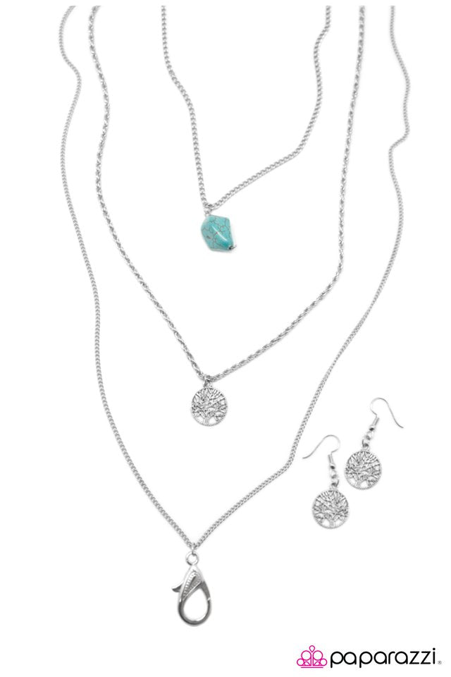 Paparazzi ♥ May The FOREST Be With You - Blue ♥ Lanyard