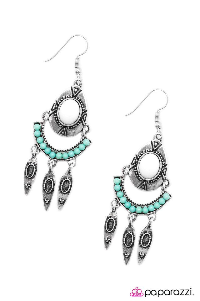 Paparazzi ♥ The West Wind - Multi ♥ Earrings
