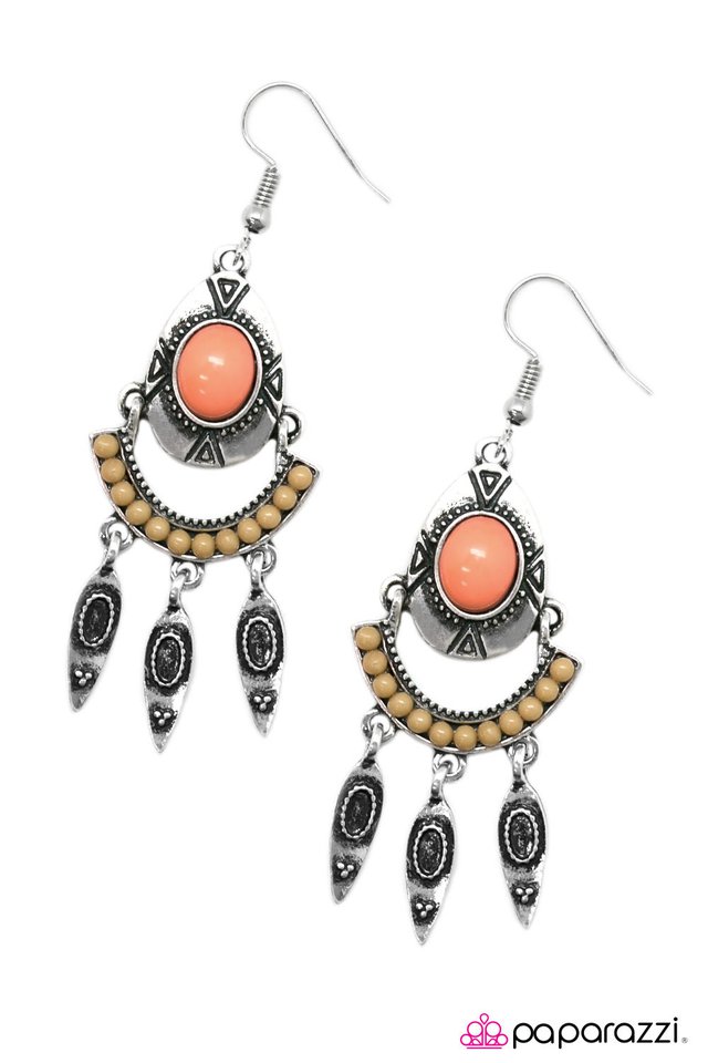 Paparazzi ♥ The West Wind - Multi ♥ Earrings