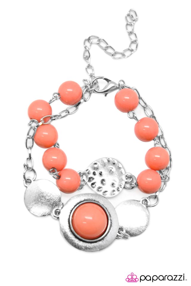 Paparazzi ♥ Journey West - Orange ♥ Bracelet