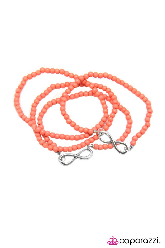 Paparazzi ♥ One Day At A Time - Orange ♥ Bracelet