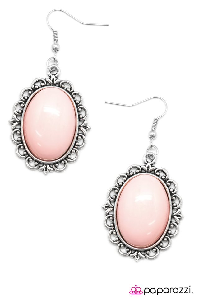 Paparazzi ♥ High Class Affair - Pink ♥ Earrings