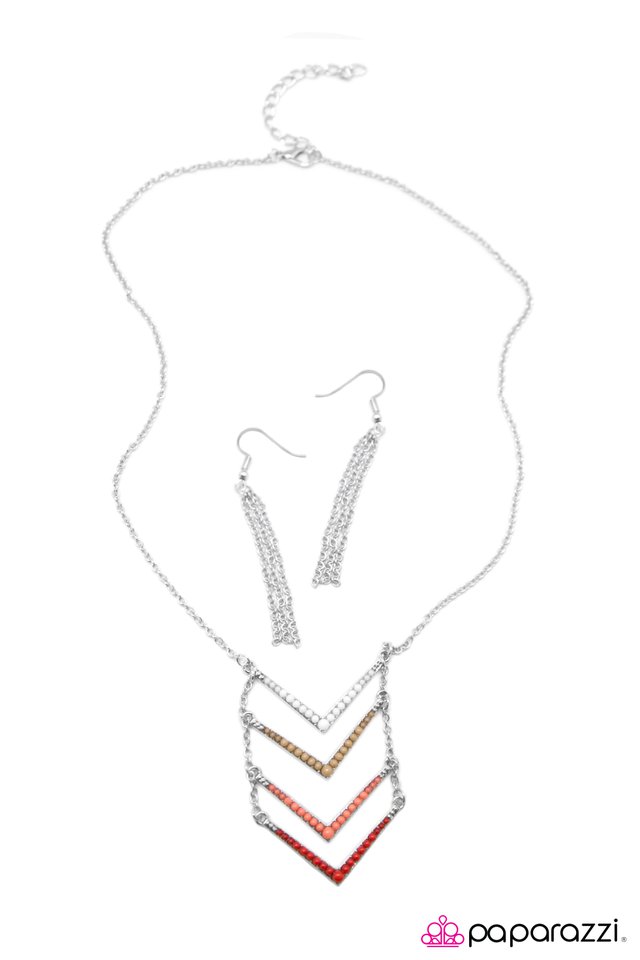 Paparazzi ♥ Make Your Point - Multi ♥ Necklace