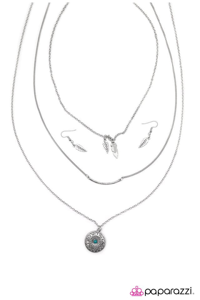 Paparazzi ♥ She Can Fly! - Blue ♥ Necklace