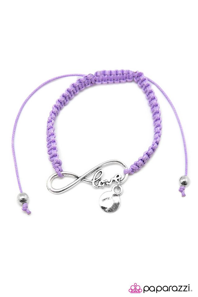 Paparazzi ♥ Somebody To Love - Purple ♥ Bracelet