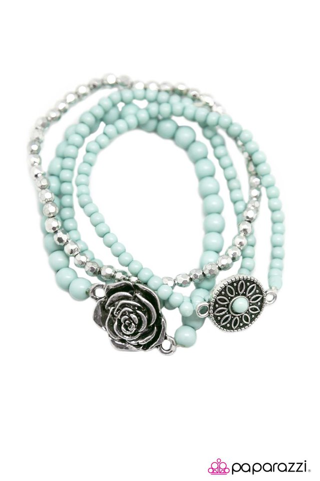 Paparazzi ♥ New Beginnings - Blue ♥ Bracelet