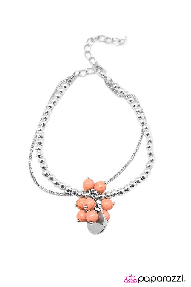 Paparazzi ♥ Little House On The Prairie - Orange ♥ Bracelet