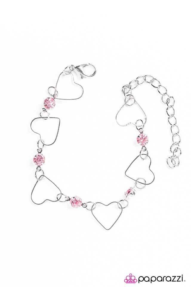 Paparazzi ♥ Lovers Lane - Pink ♥ Bracelet