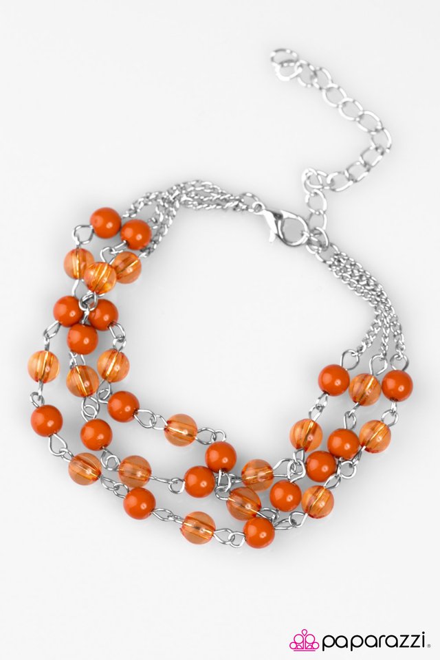 Paparazzi ♥ Colorful Adventures - Orange ♥ Bracelet