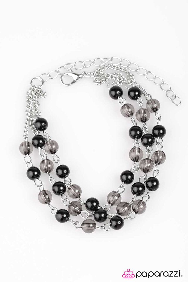Paparazzi ♥ Colorful Adventures - Black ♥ Bracelet