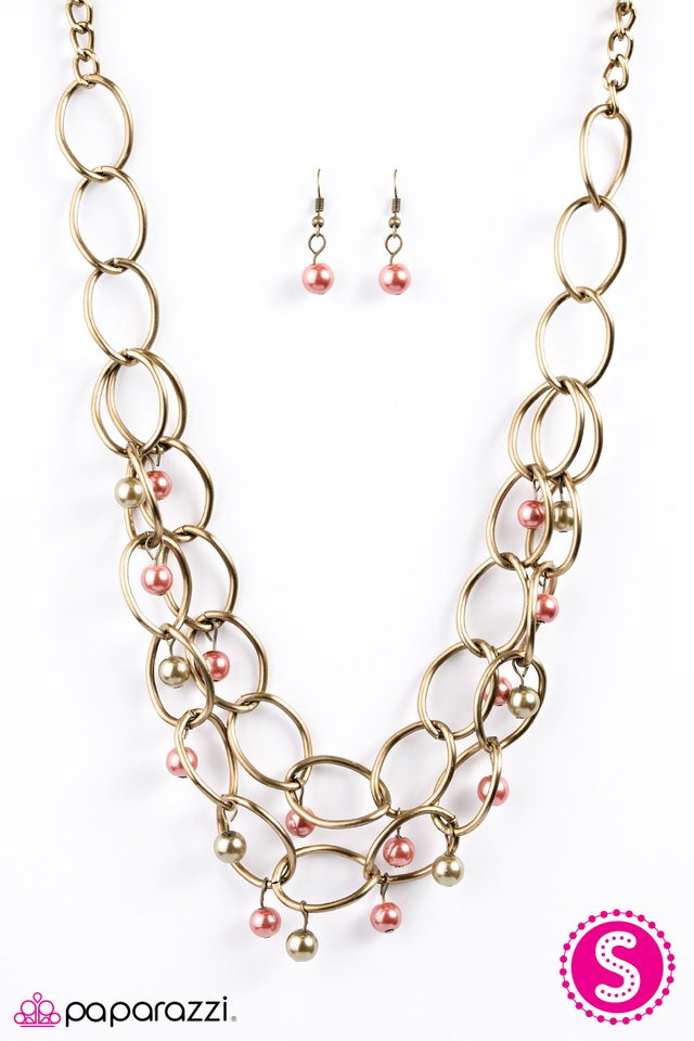 Paparazzi ♥ Season Premiere - Orange ♥ Necklace