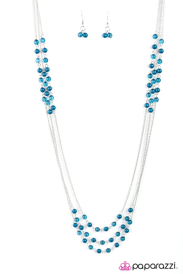 Paparazzi ♥ Color My World - Blue ♥ Necklace