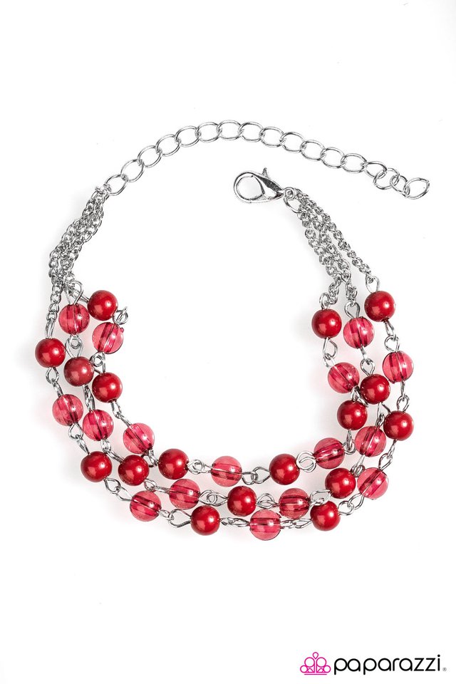 Paparazzi ♥ Colorful Adventures - Red ♥ Bracelet