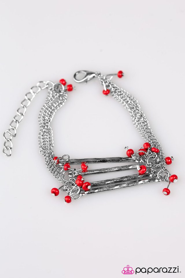 Paparazzi ♥ Attagirl! - Red ♥ Bracelet