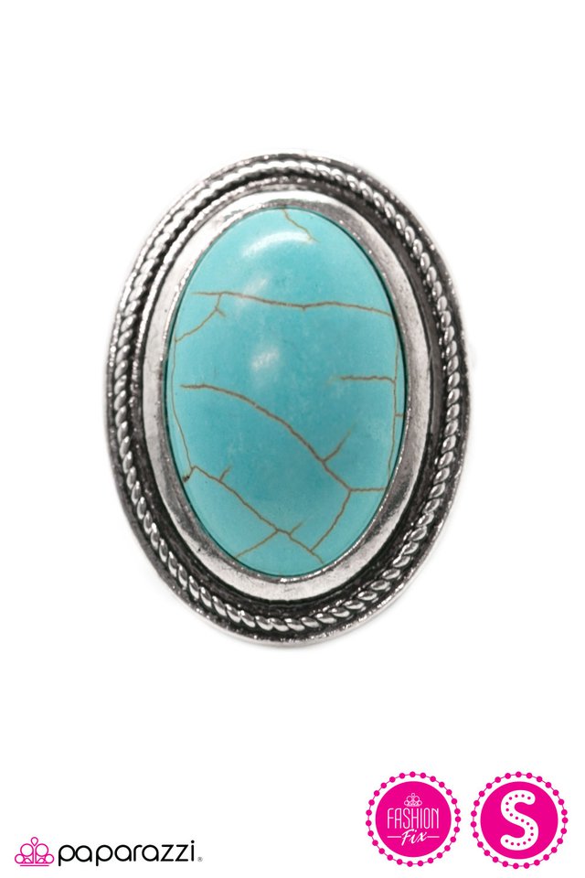 Paparazzi ♥ The Rancher - Blue ♥ Ring