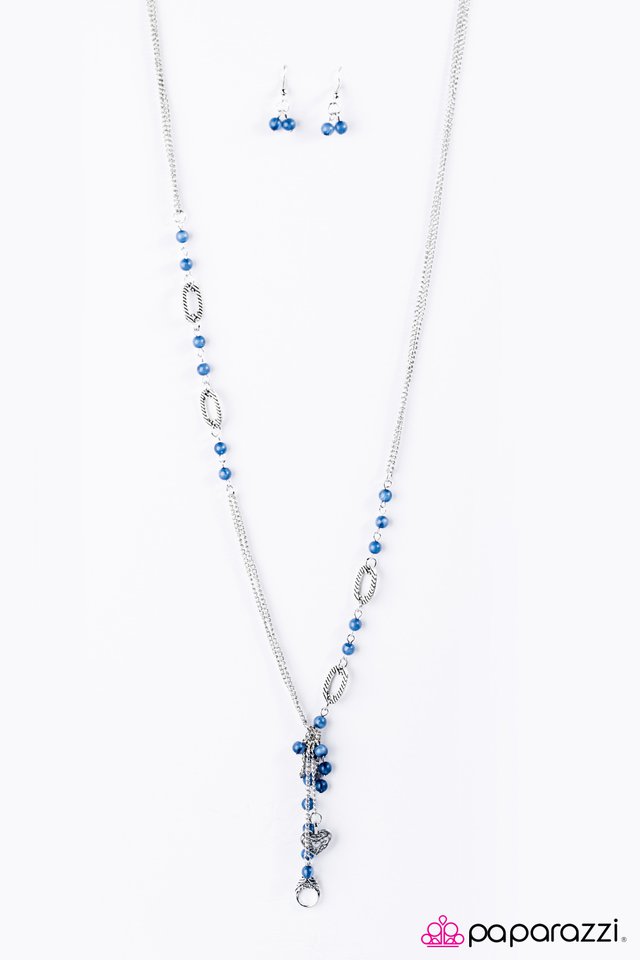Paparazzi ♥ Isnt She Charming? - Blue ♥ Necklace