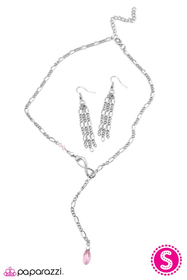 Paparazzi ♥ If Tomorrow Never Comes - Pink ♥ Necklace