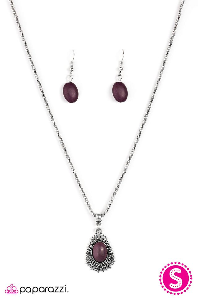 Paparazzi ♥ Tribal Enchantment - Purple ♥ Necklace