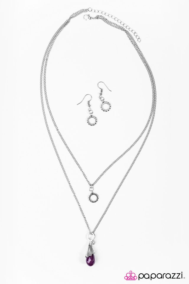 Paparazzi ♥ Top Gear - Purple ♥ Necklace