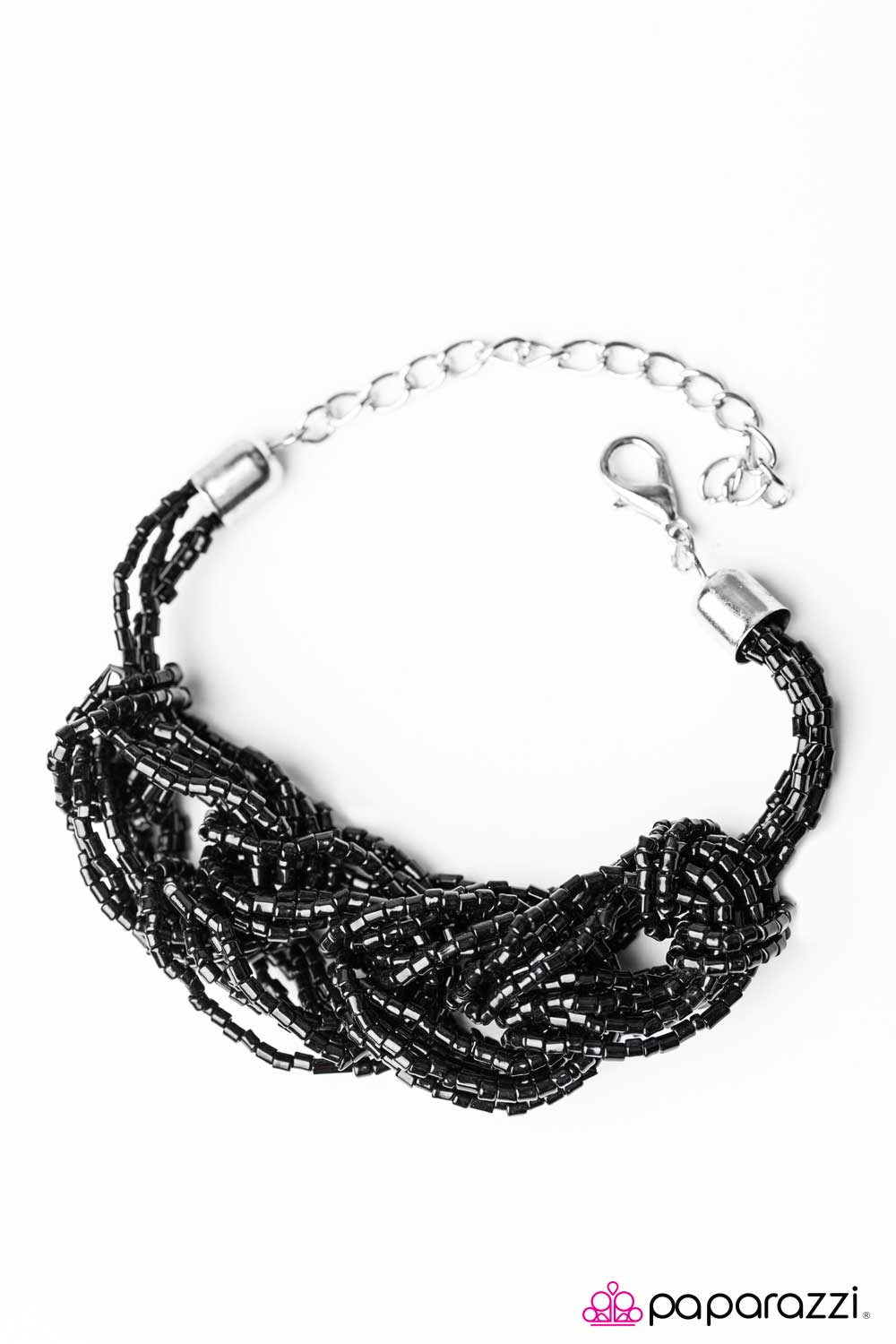 Paparazzi ♥ Prepare For The WRAP-ture - Black ♥ Bracelet