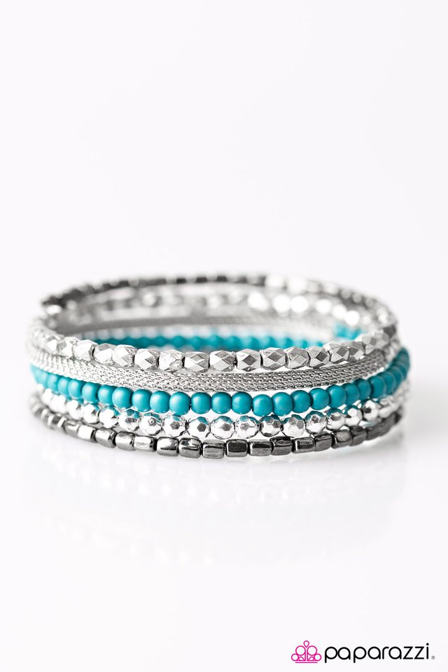 Paparazzi ♥ All The Rage - Blue ♥ Bracelet