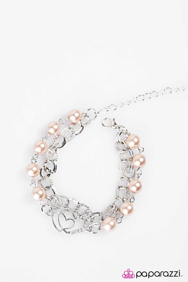 Paparazzi ♥ Do You Really Want To HEART Me? - Brown ♥ Bracelet