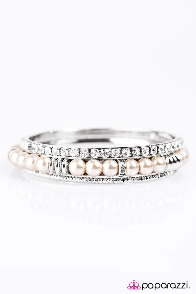 Paparazzi ♥ Read the REFINED Print - Brown ♥ Bracelet