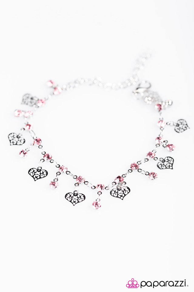 Paparazzi ♥ If My Heart Had Windows - Pink ♥ Bracelet