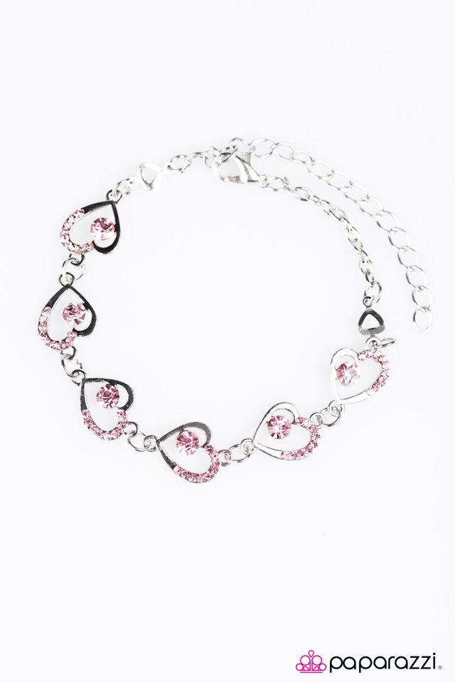 Paparazzi ♥ The Song Of The Heart - Pink ♥ Bracelet