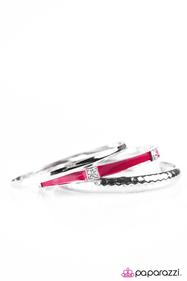 Paparazzi ♥ This Is My GLAM! - Pink ♥ Bracelet