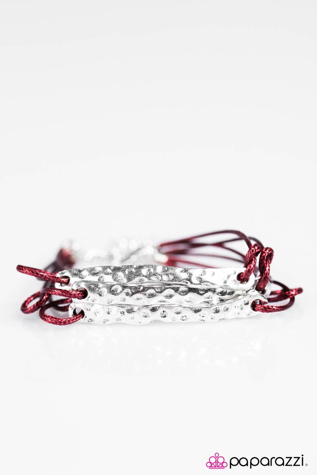 Paparazzi ♥ Home Plate - Red ♥ Bracelet