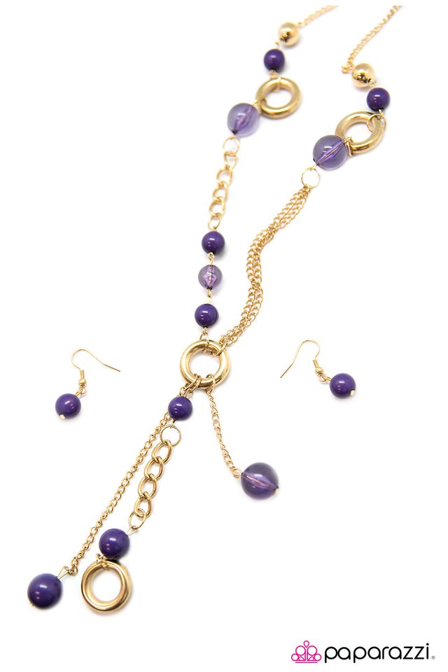 Paparazzi ♥ So Long! - Purple ♥ Necklace