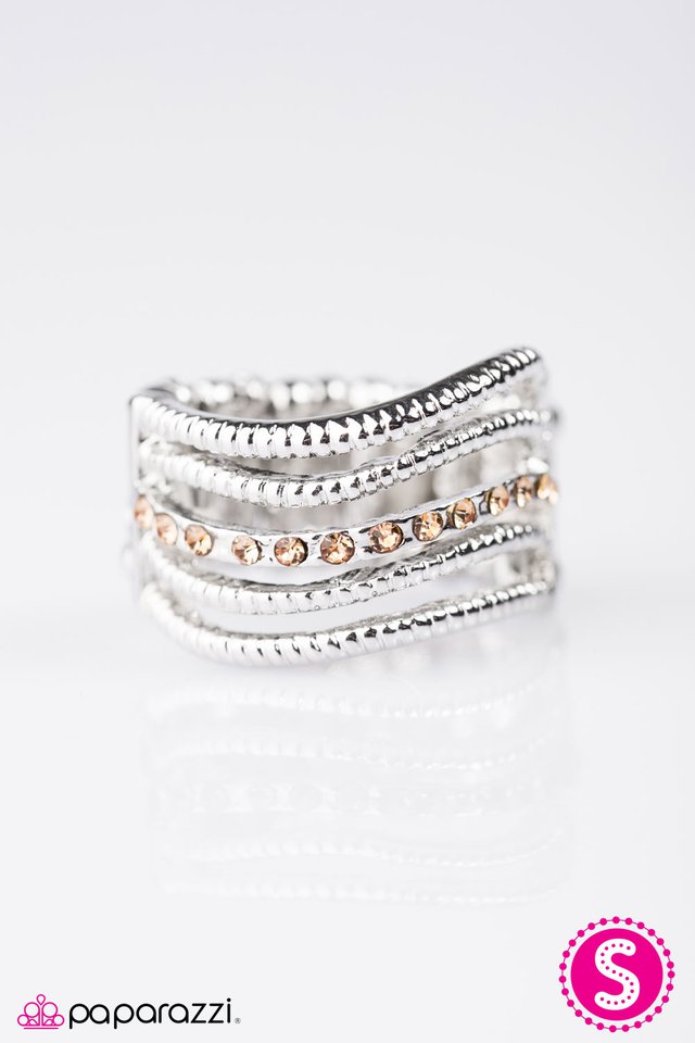 Paparazzi ♥ You Are Brilliant! - Brown ♥ Ring