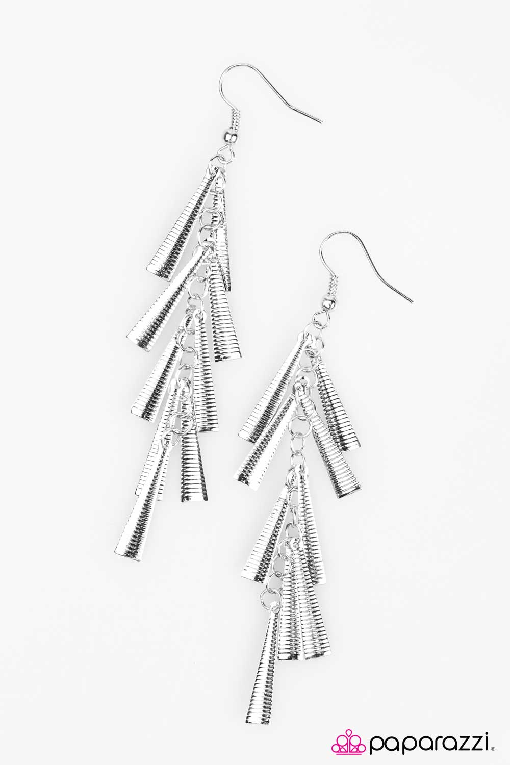 Paparazzi ♥ Chinese New Year - Silver ♥ Earrings