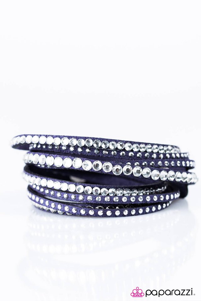 Paparazzi ♥ News Flash - Blue ♥ Bracelet