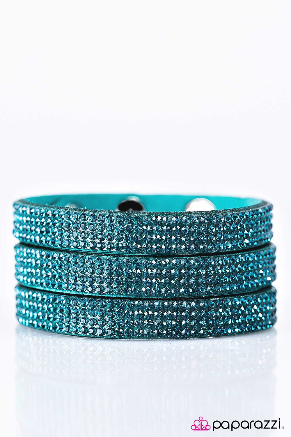 Paparazzi ♥ Rockstars and Rhinestones - Blue ♥ Bracelet
