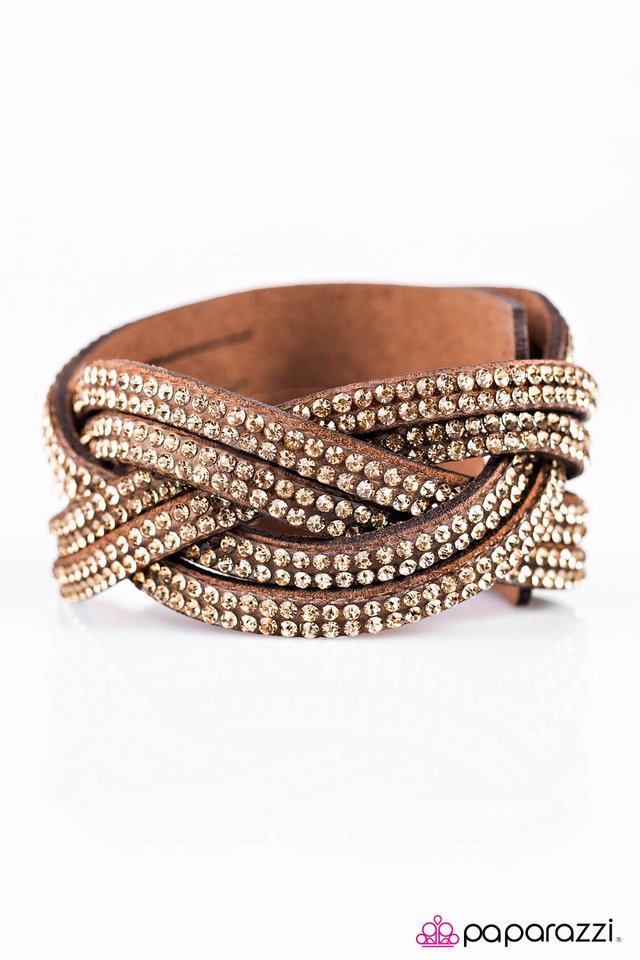 Paparazzi ♥ What A Hit! - Brown ♥ Bracelet