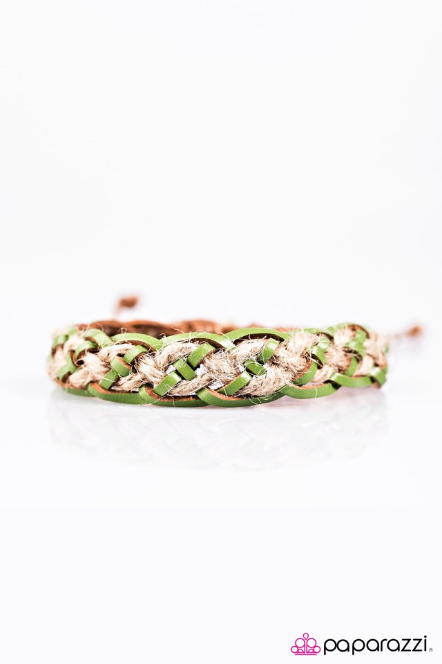 Paparazzi ♥ On Jungle Time - Green ♥ Bracelet