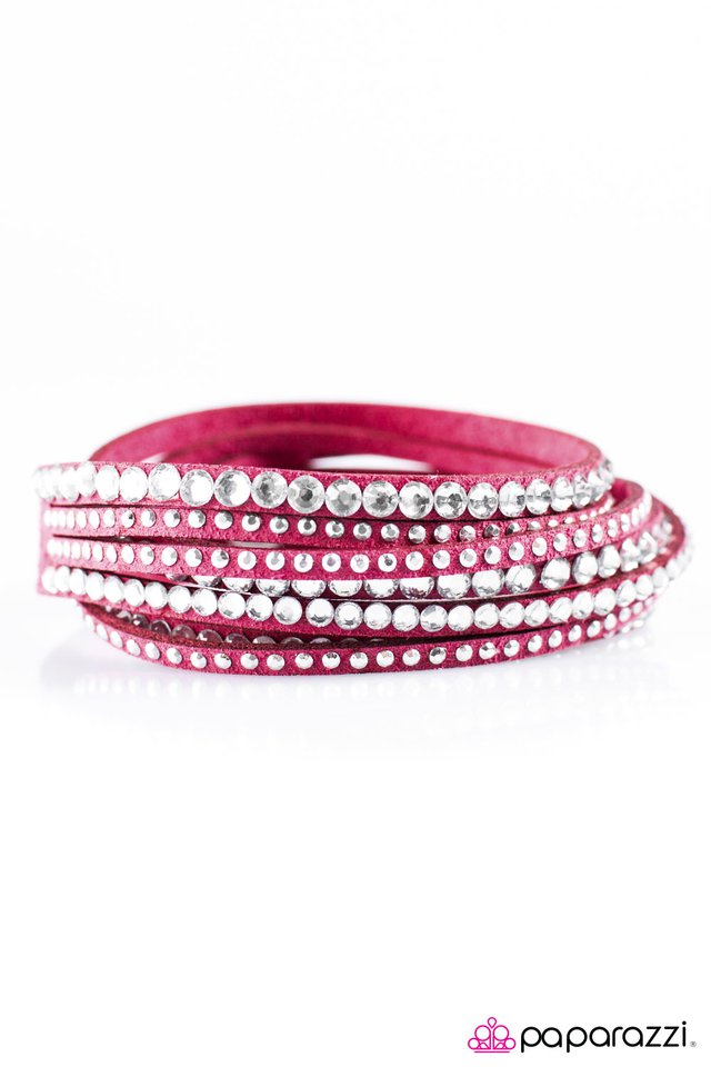 Paparazzi ♥ News Flash - Pink ♥ Bracelet