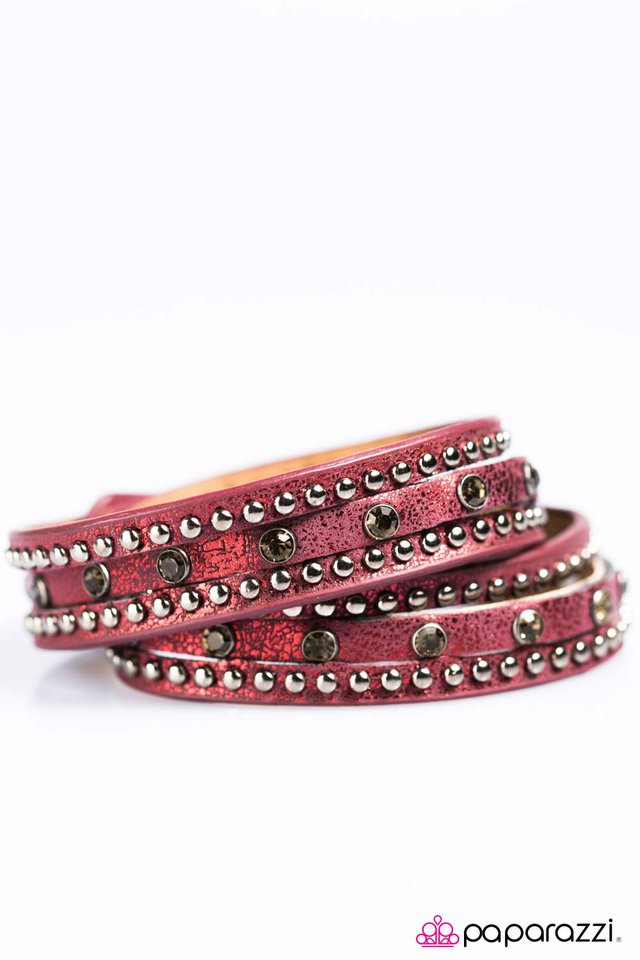 Paparazzi ♥ No Boys Allowed - Red ♥ Bracelet