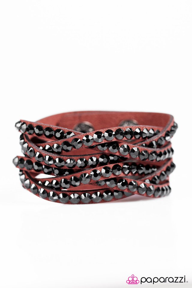 Paparazzi ♥ Rocket Power - Red ♥ Bracelet