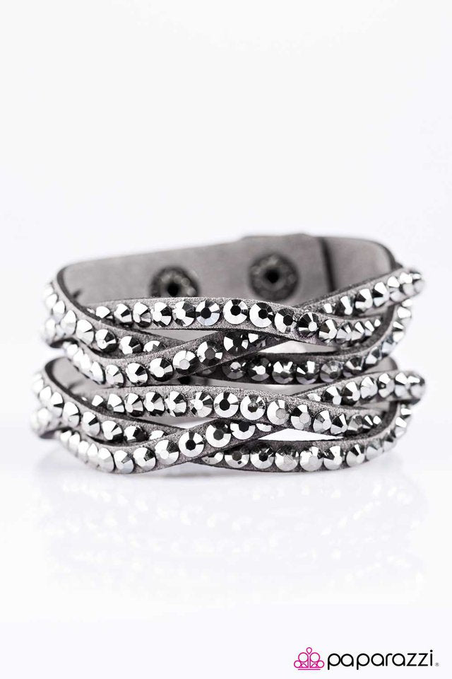 Paparazzi ♥ Rocket Power - Silver ♥ Bracelet