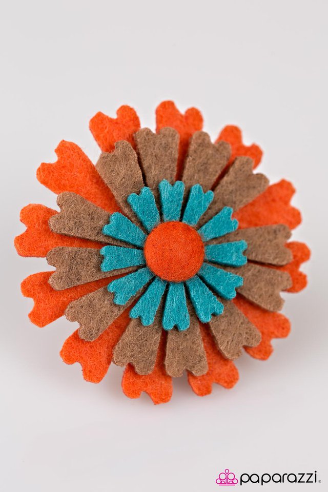 Paparazzi ♥ Glee - Orange ♥ Hair Clip