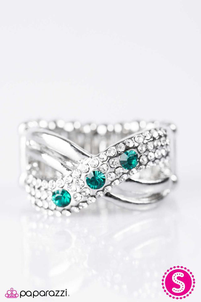 Paparazzi ♥ The GLITTER Brick Road - Blue ♥ Ring