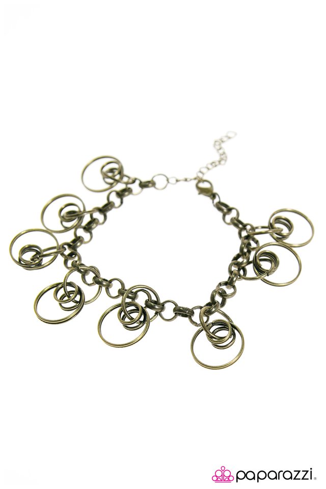 Paparazzi ♥ You Drive Me Crazy - Brass ♥ Bracelet
