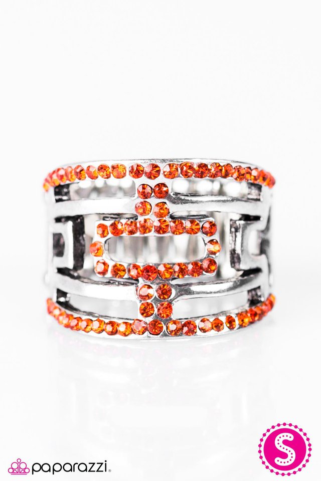 Paparazzi ♥ Mayan Mazes - Orange ♥ Ring