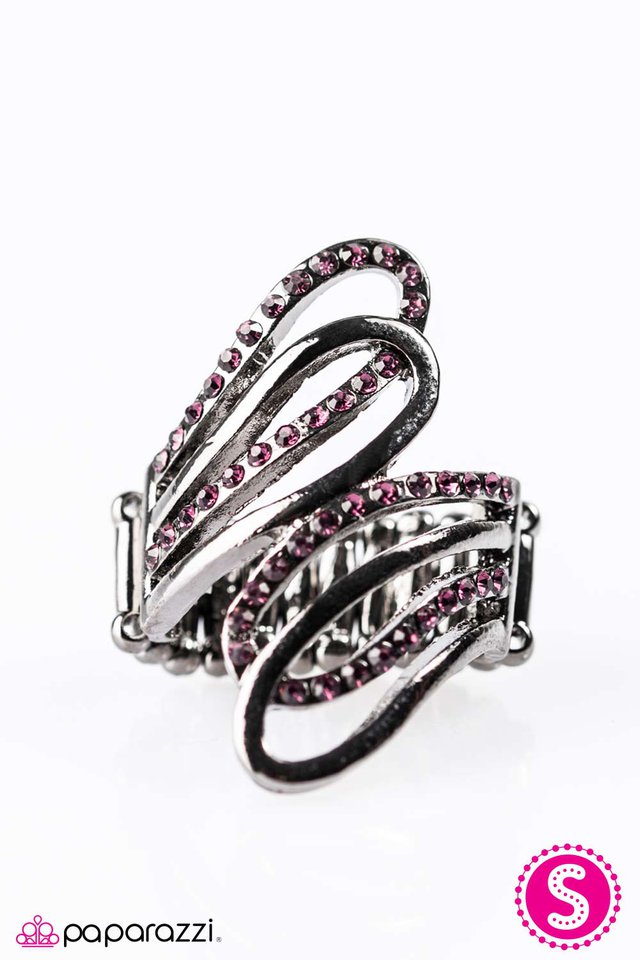 Paparazzi ♥ Wingspan - Purple ♥ Ring